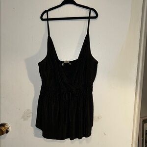 Abercrombie & Fitch Black Sleeveless Women's Top